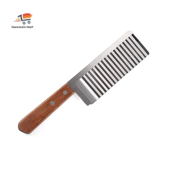 Stainless Steel Crinkle Wavy Slicer
