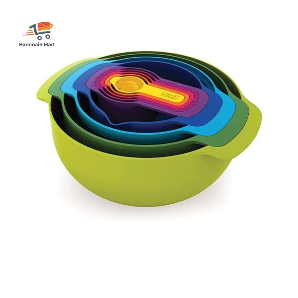 10 Pcs Mixing Bowls And Spoons