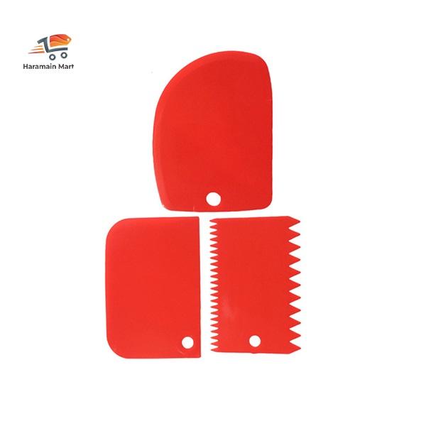 3 Pieces Plastic Scraper