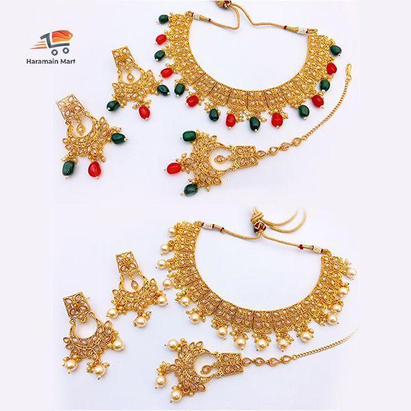 Necklace Set, Elegant Artificial Jewelery, Jewellery set.