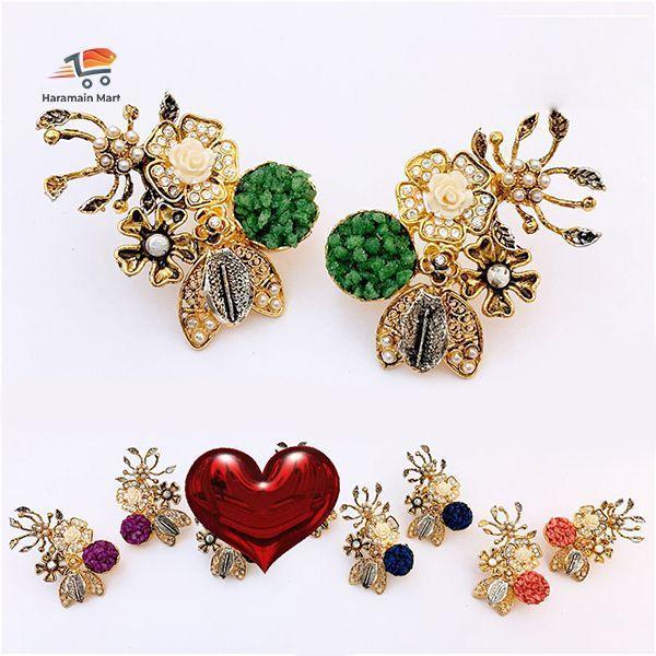 Rinhoo Elegant Flower Brooches