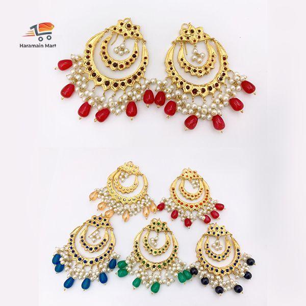 One Carat Earrings, Indian One Carat Earrings, Earing.
